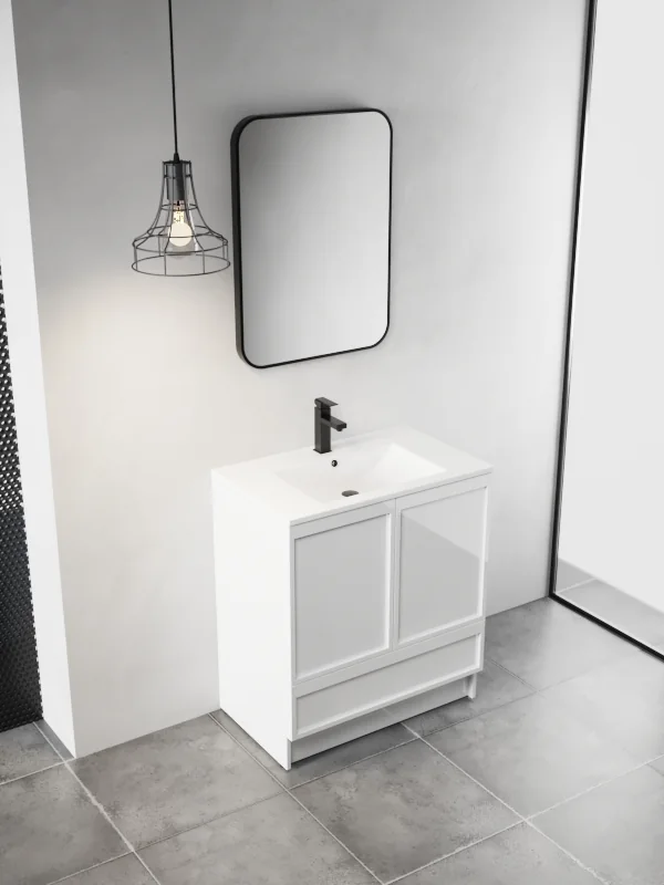 GMH-008 White bathroom vanity product detail