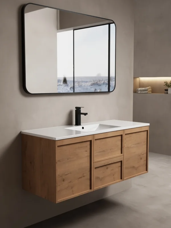 GMH-009 Imitative Oak bathroom vanity family