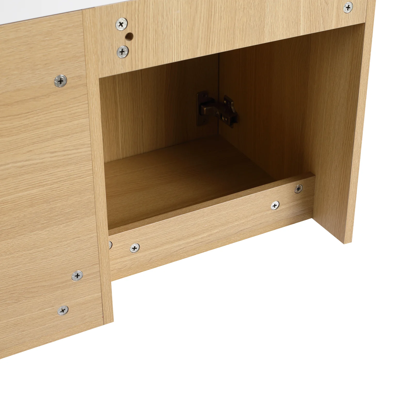 GMH-010 Light Oak bathroom vanity product detail